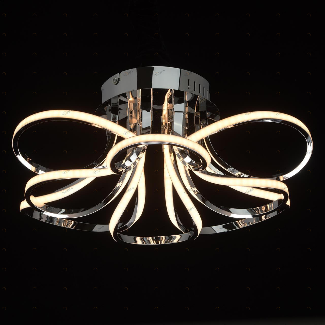 Потолочный светодиодный светильник De Markt Аурих 11 496017608 DE MARKT АУРИХ 11 202183 Хром 