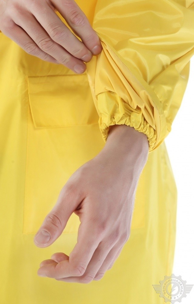 4957164 Плащ "Альбатрос ЛАЙТ" влагозащитный желтый  Непромокаемая спецодежда  размер XXXXL  - Вид №9