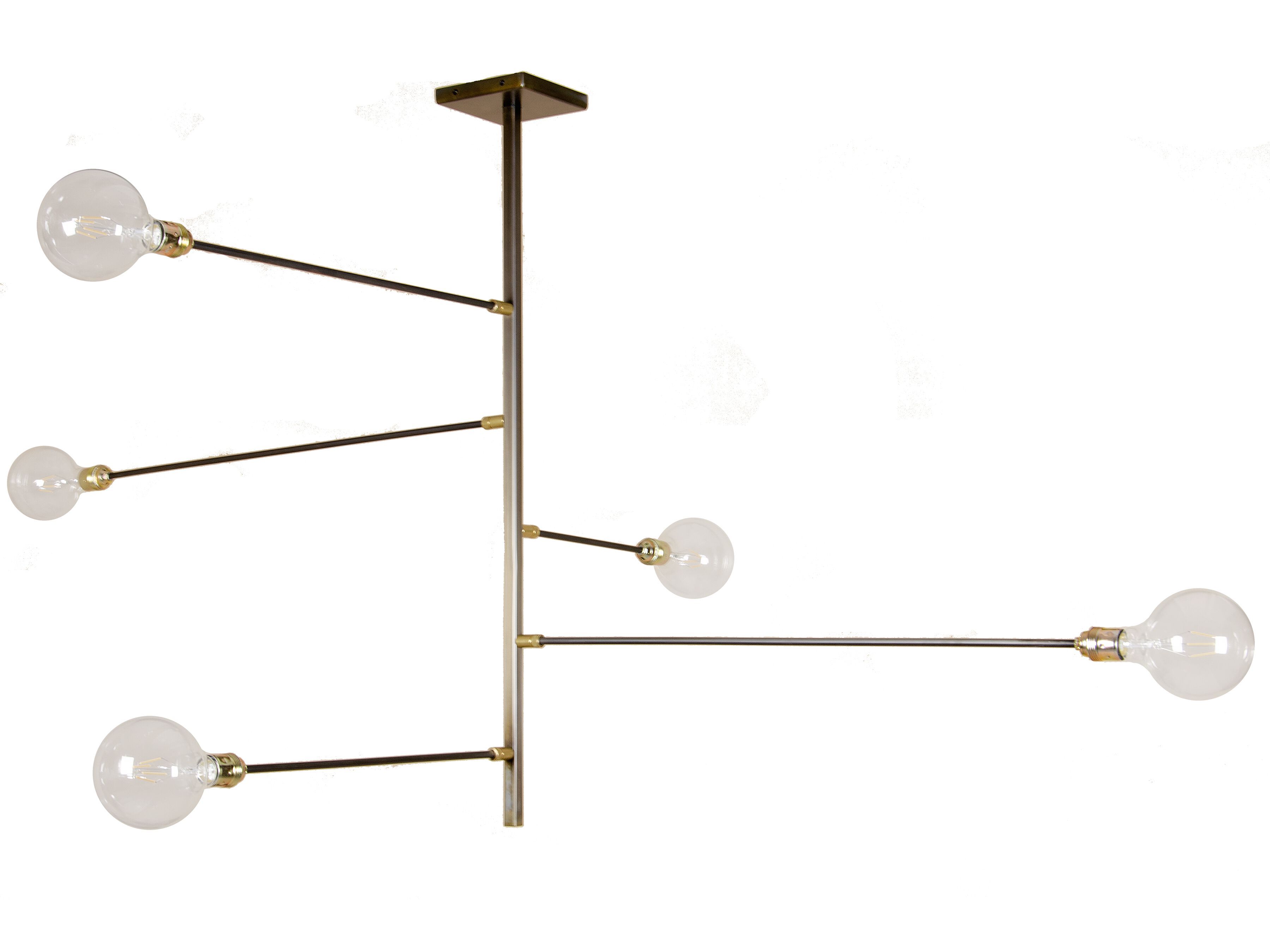 Стальной светодиодный подвесной светильник Renzo Serafini антенна ARCH-00020309 - Вид №2