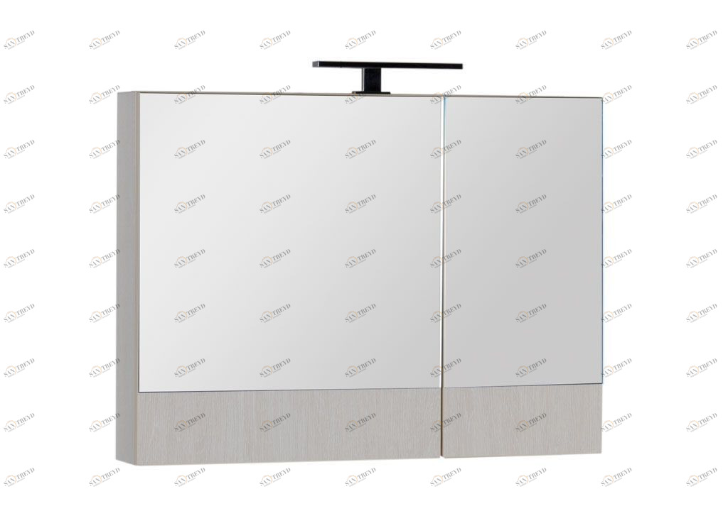 Зеркало-шкаф Aquanet Тоника 90 (камерино) белый дуб 00169641