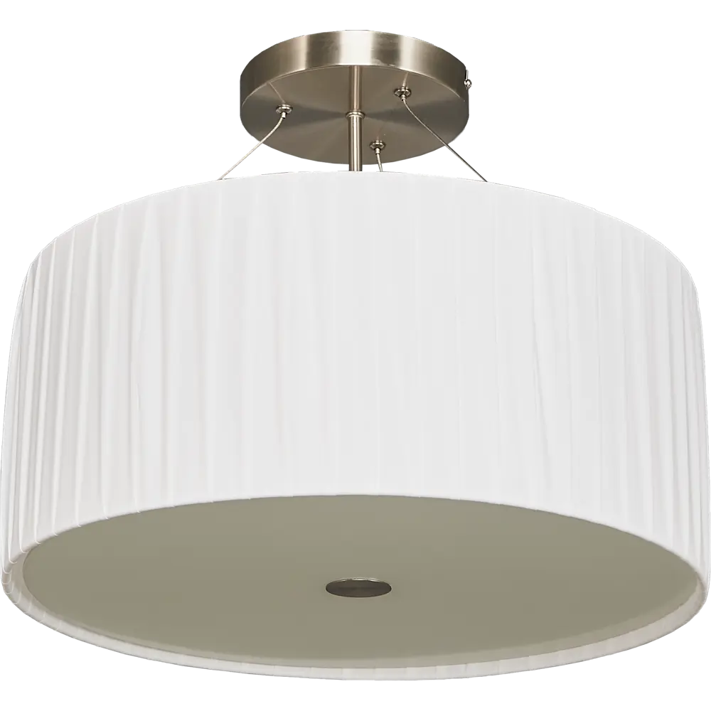 Люстра Globo 3xE27x40 Вт, 45 см, цвет матовый никель 18737721 STLM-2030133 