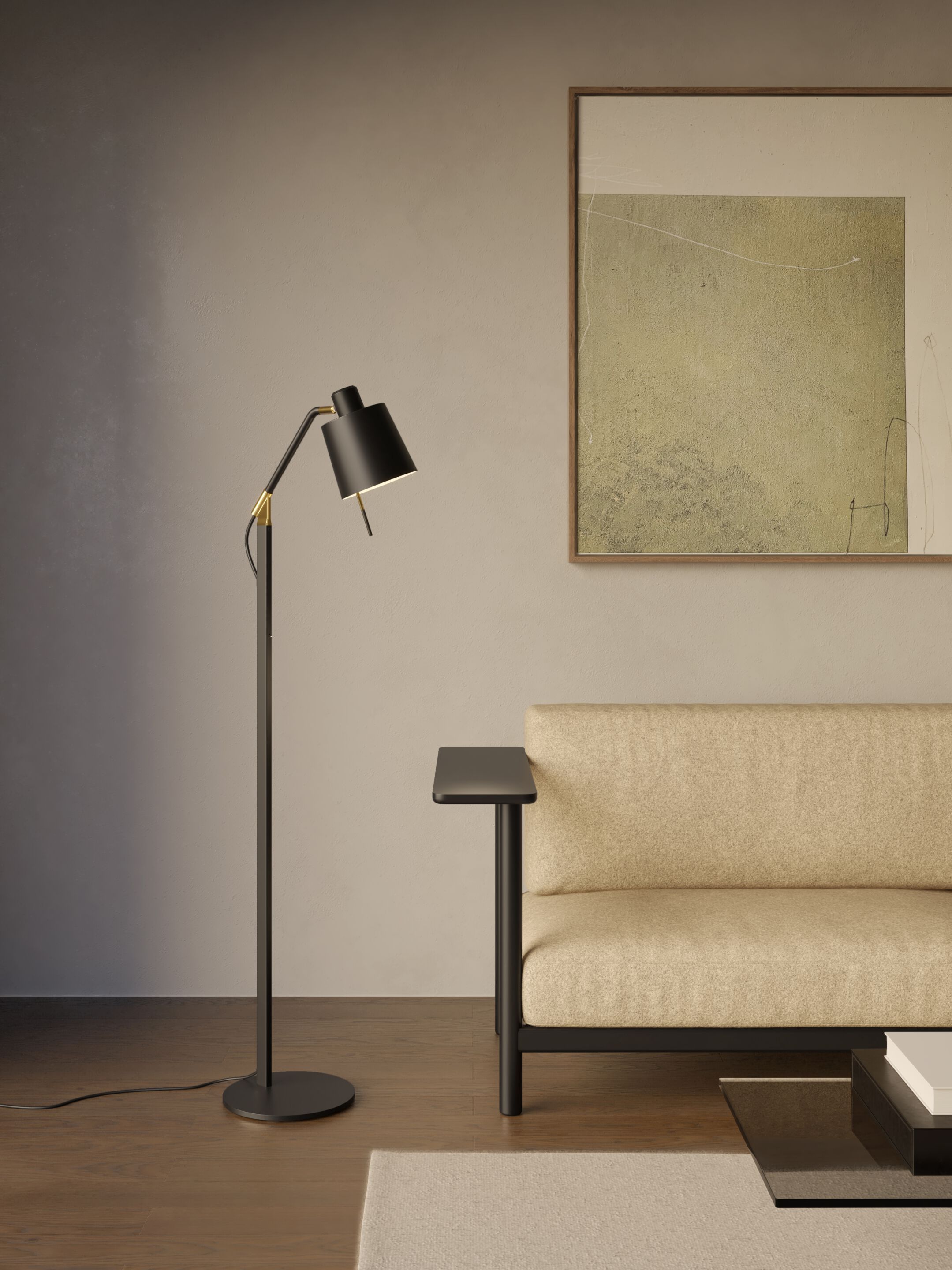 Регулируемая стальная светодиодная напольная лампа Astro Lighting Edward ARCH-00135213 - Вид №5