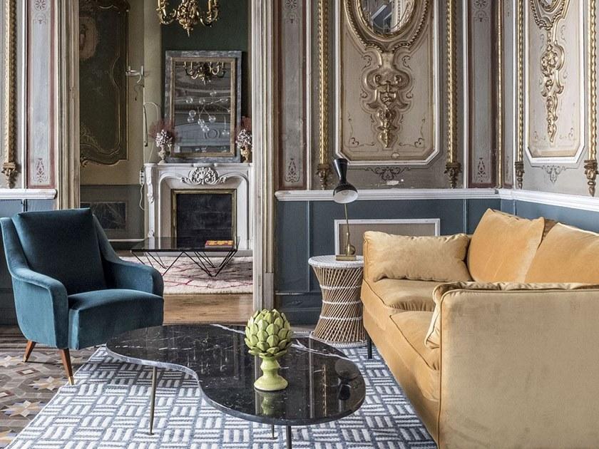 Gancedo Прямоугольный шерстяной коврик Dhurries sun-id-1396197 - Вид №4