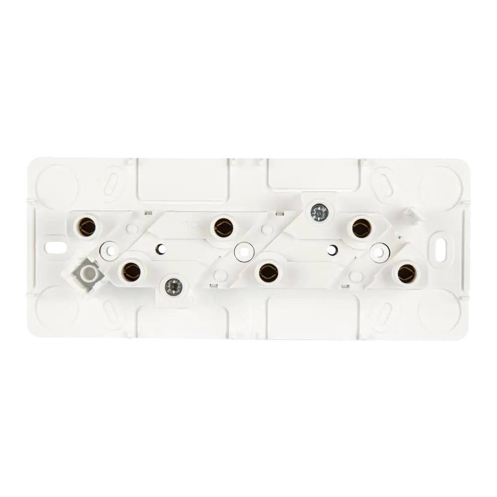 Тройная розетка SYSTEME ELECTRIC Этюд для открытого монтажа 17949503 STLM-0009048 - Вид №3