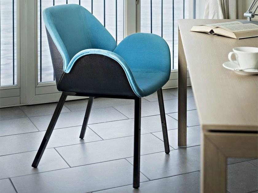 ALMA DESIGN Кресло из ткани с подлокотниками Lips 2071 - Вид №2