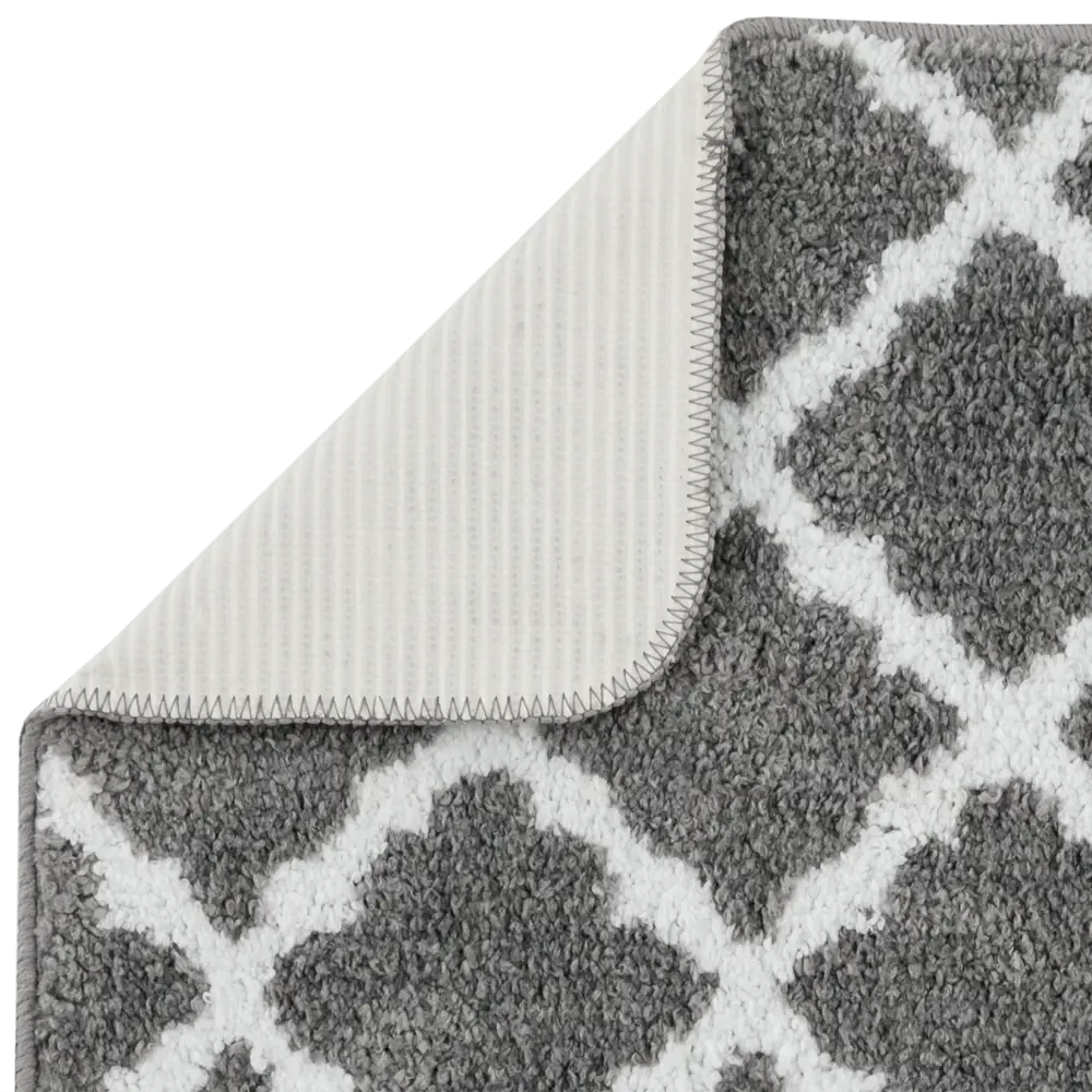 Santreyd Коврик Leaf-06 серый декоративный 40x60 см 82450396 STLM-0027418 - Вид №3