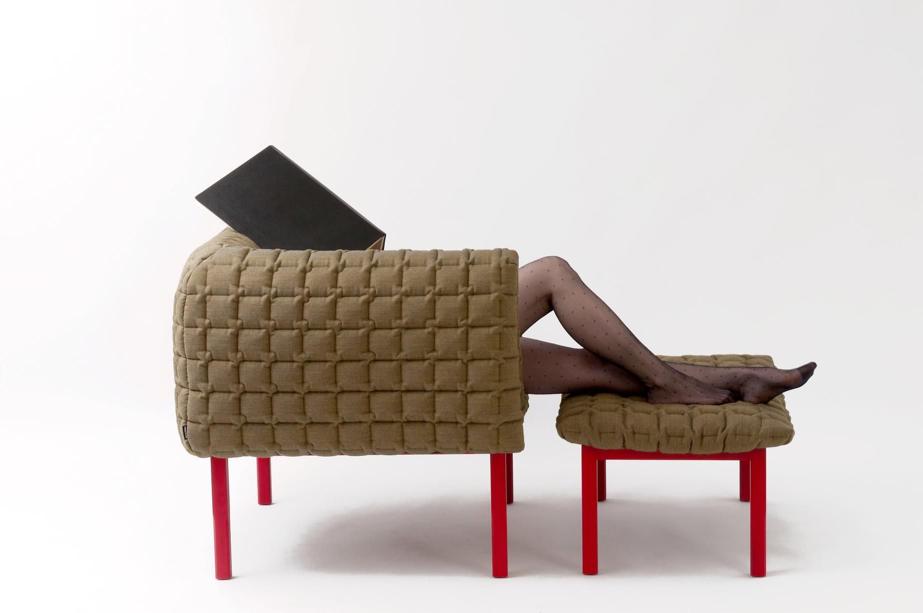 Тканевое кресло с подлокотниками Ligne Roset ARCH-00008281 - Вид №1