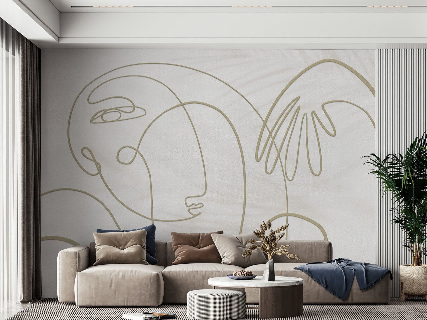 Рулонные гипсовые обои Affreschi & Affreschi innerLine ARCH-00136519