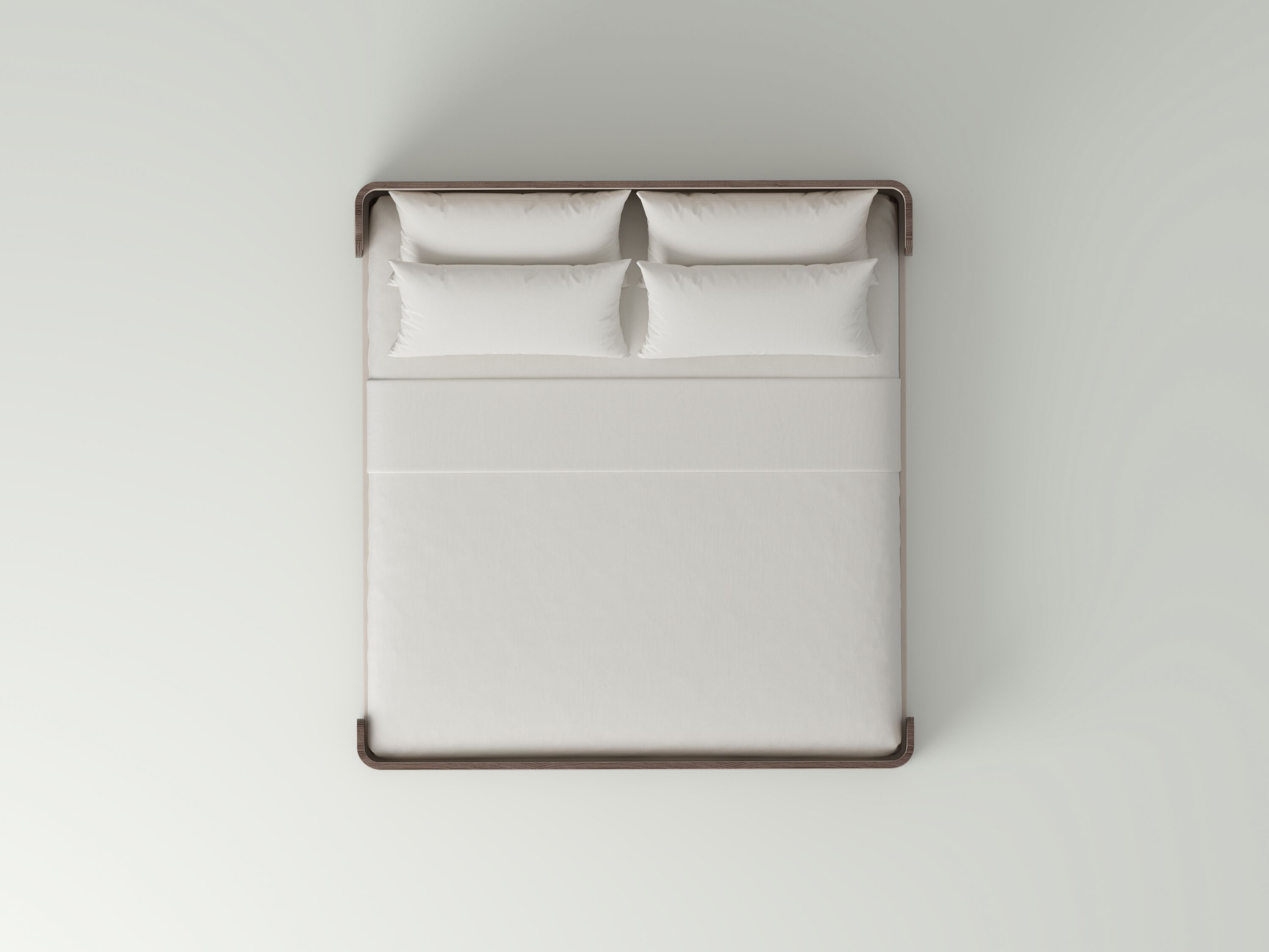 Кожаная мягкая двуспальная кровать NITZAN HOME MAXWELL ARCH-00059003 - Вид №1