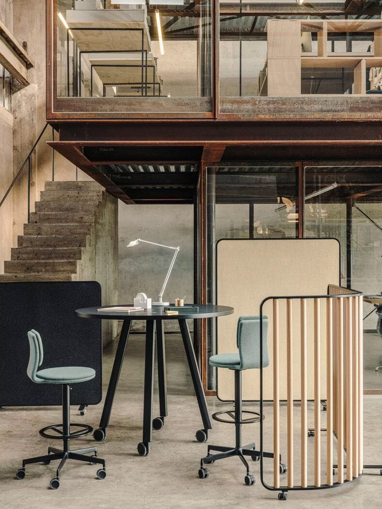 Регулируемый по высоте офисный стул из ткани со спинкой Lapalma ARCH-00135297 - Вид №5