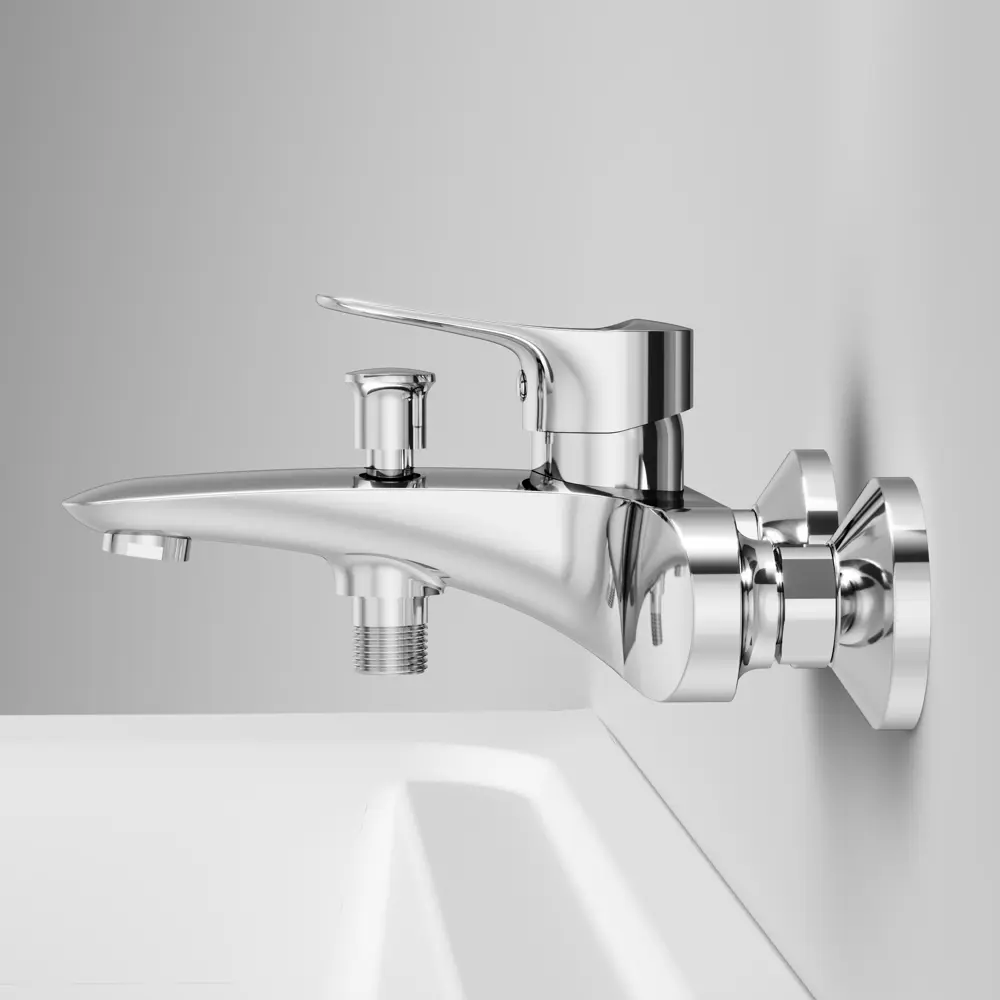 Смеситель для ванны AM.PM F9ML1000 хром с керамическим картриджем 89346494 Moxie STLM-1336917 - Вид №10