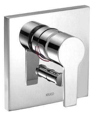 51172010182 Встраиваемый Однорычажный смеситель ванна/душ KEUCO Edition 11 - Вид №1
