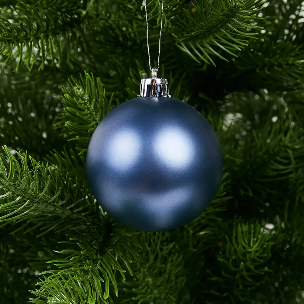 87036334 Набор новогодних шаров Christmas ø5-6 см цвет синий 25 шт. STLM-0949351 Santreyd  - Вид №30