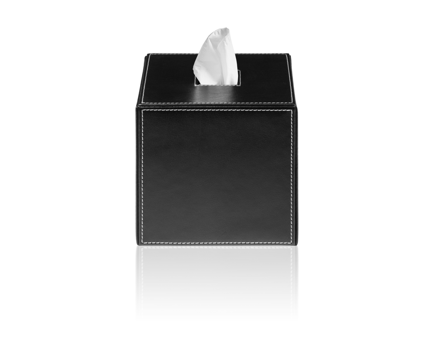 Салфетница KB 41 DECOR WALTHER Имитация кожи черная 847860  - Вид №3