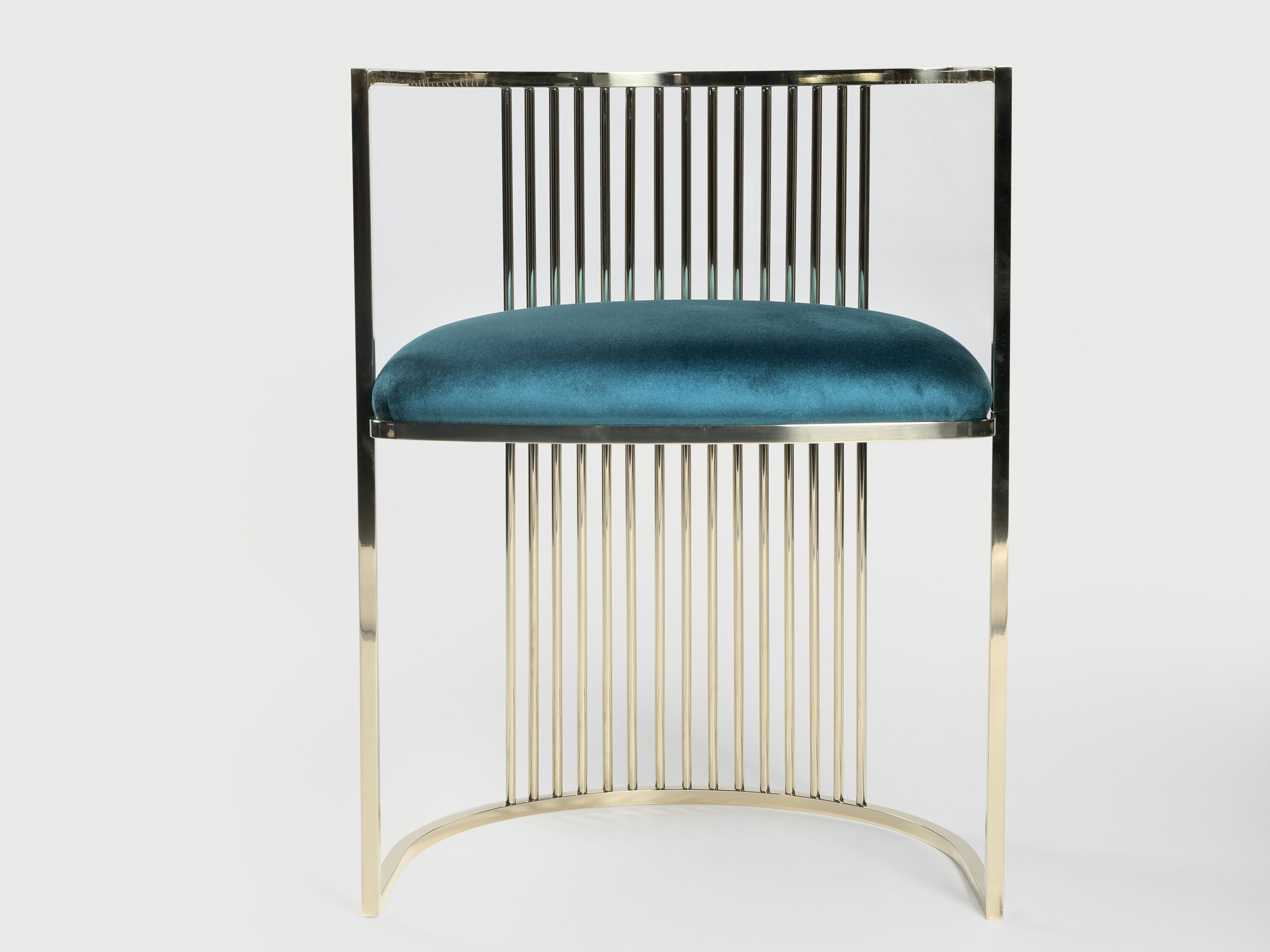 Латунный стул с мягким сиденьем Galbiati Exclusive Interiors ARCH-00043278