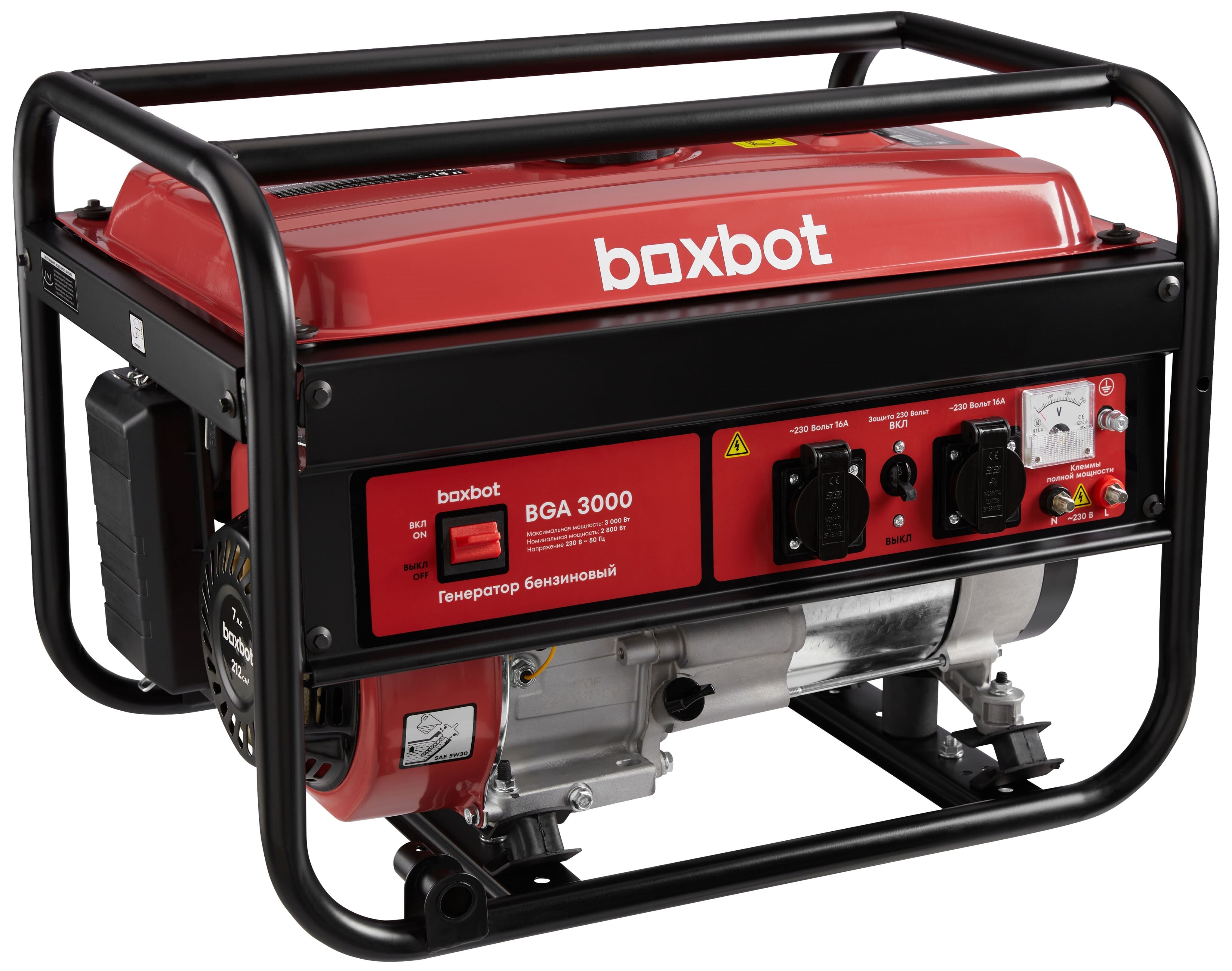 Электрогенератор   бензиновый Boxbot BGA 3000 5629409 STDN-0010262