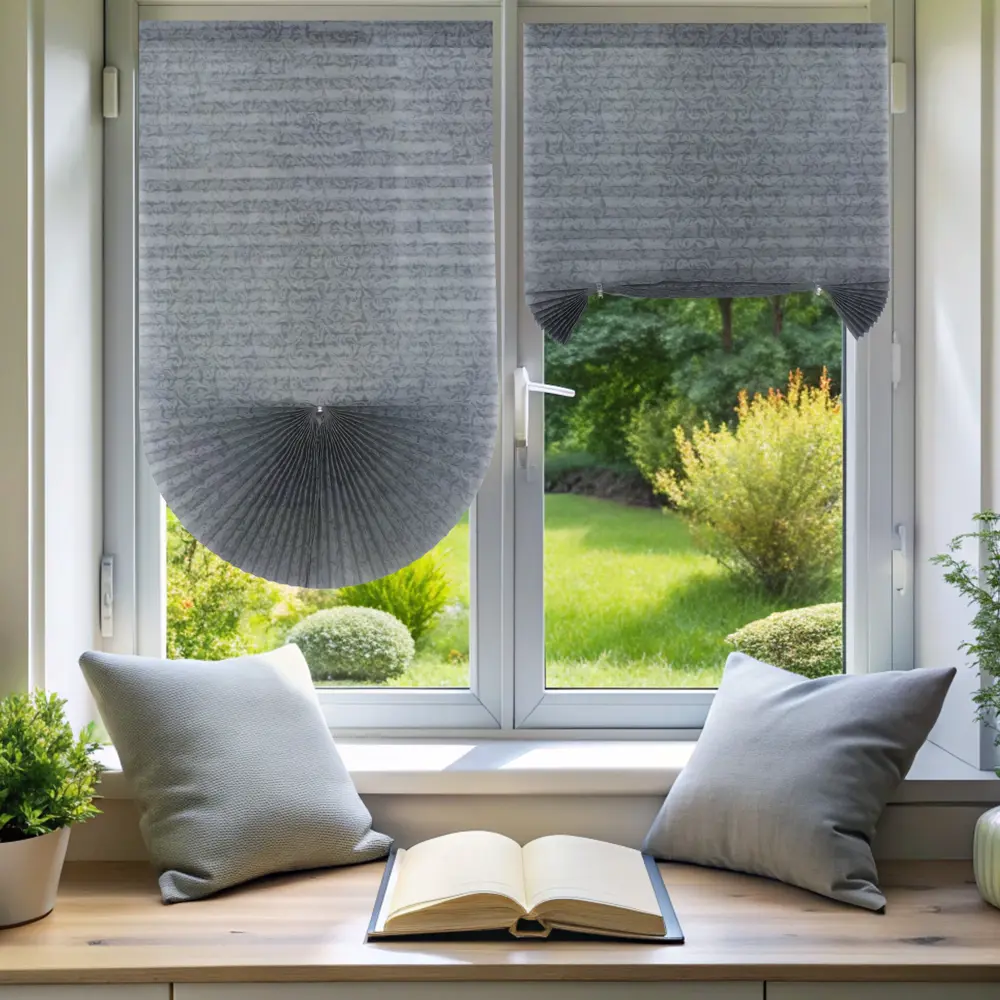Штора-плиссе Room Decor LY-ETS-PB02 90x180 см полиэстер серый 89394385 STLM-2071362  - Вид №4