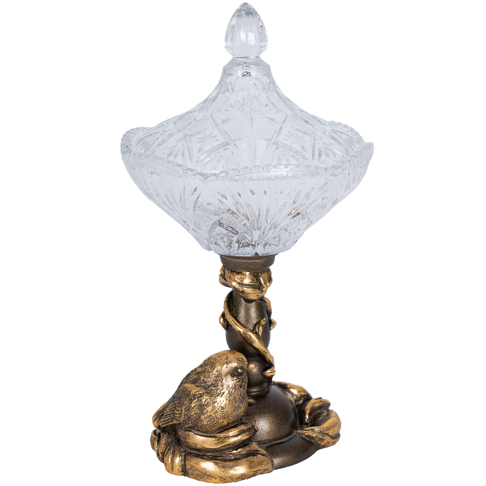 52109 Фруктовница-конфетница Зарничка Свитти Бронза BOGACHO  - Вид №5