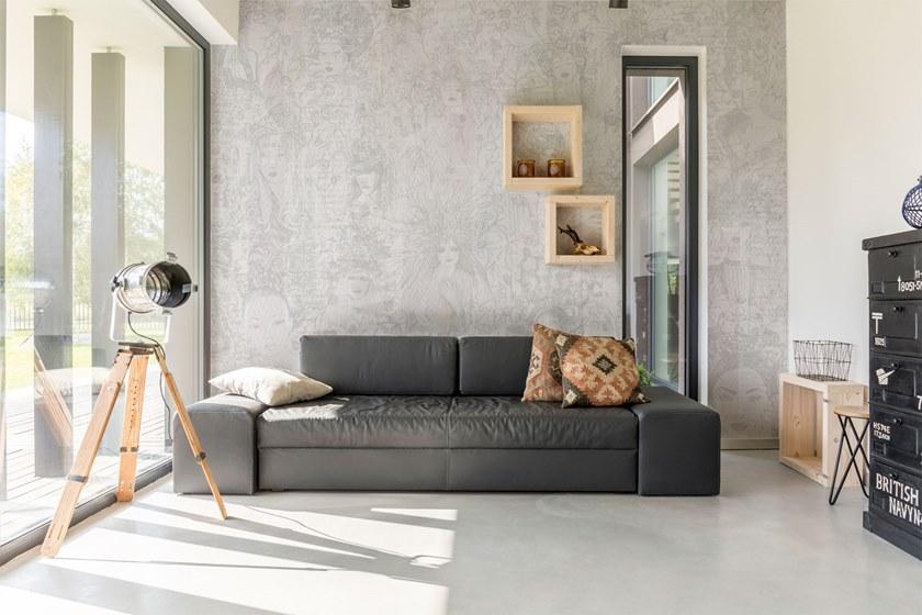 Tecnografica Прорезиненные обои с цифровой печатью с надписями Collezioni d'arte 65614 - Вид №1