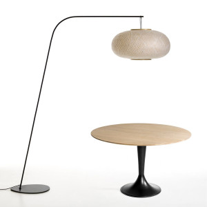 Бамбуковый торшер