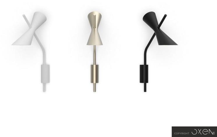 NEXO LUCE Светодиодный настенный светильник из стали Oxen wall/ceiling lamp 7008c1 - Вид №3