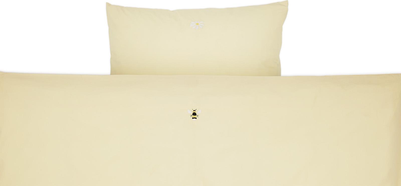 310537 Snooze Постельное белье 140x220 Sweet Nectar Pale Yellow Normann Copenhagen  - Вид №1