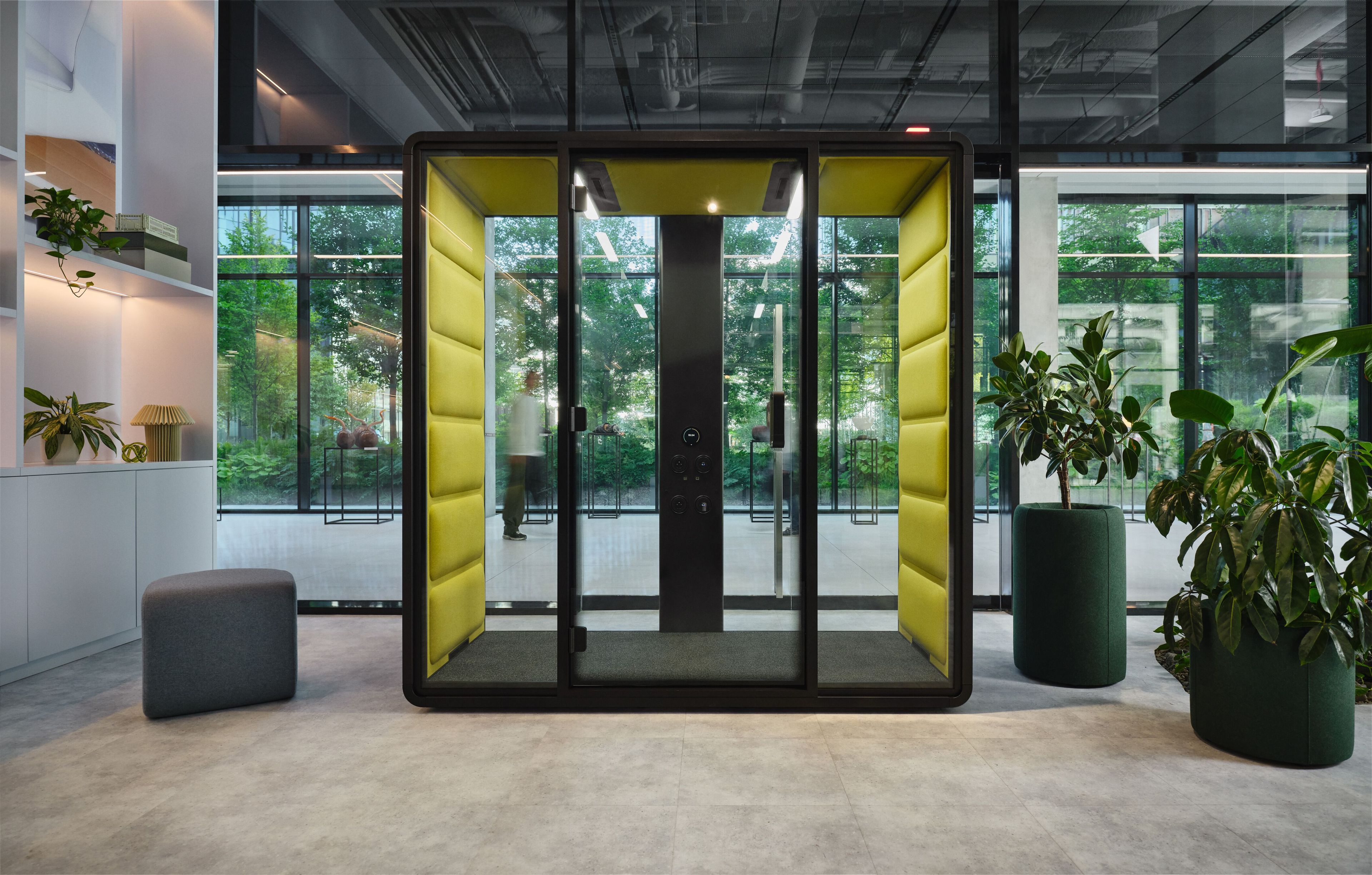 Многосторонняя акустическая офисная кабина со встроенным освещением Mikomax Smart Office HushFree ARCH-00100535 - Вид №2