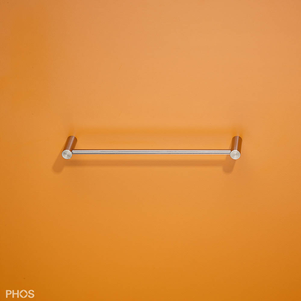 BG6-288E Изогнутая рукоятка с концевыми скобами, рукоятка ø6 мм, длина 28,8 см. PHOS  - Вид №2