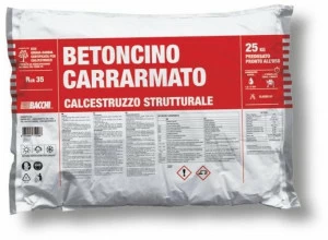 Bacchi Предварительно дозированный бетон в мешках Malte, massetti e betoncini