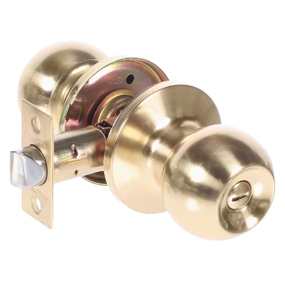Ручка-защёлка Palladium 607 SB BK, с фиксатором, сталь, цвет матовая латунь 82004510 STLM-2175333 