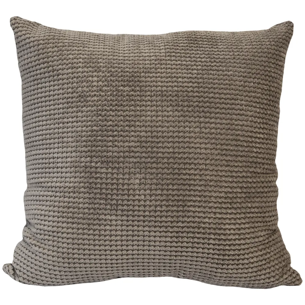 Подушка Seasons Losanio 45х45 см шенилл цвет серая STLM-2038694