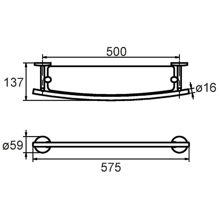 CADSMG0M44 Milardo Cadiss Полка Cadiss Россия  - Вид №1