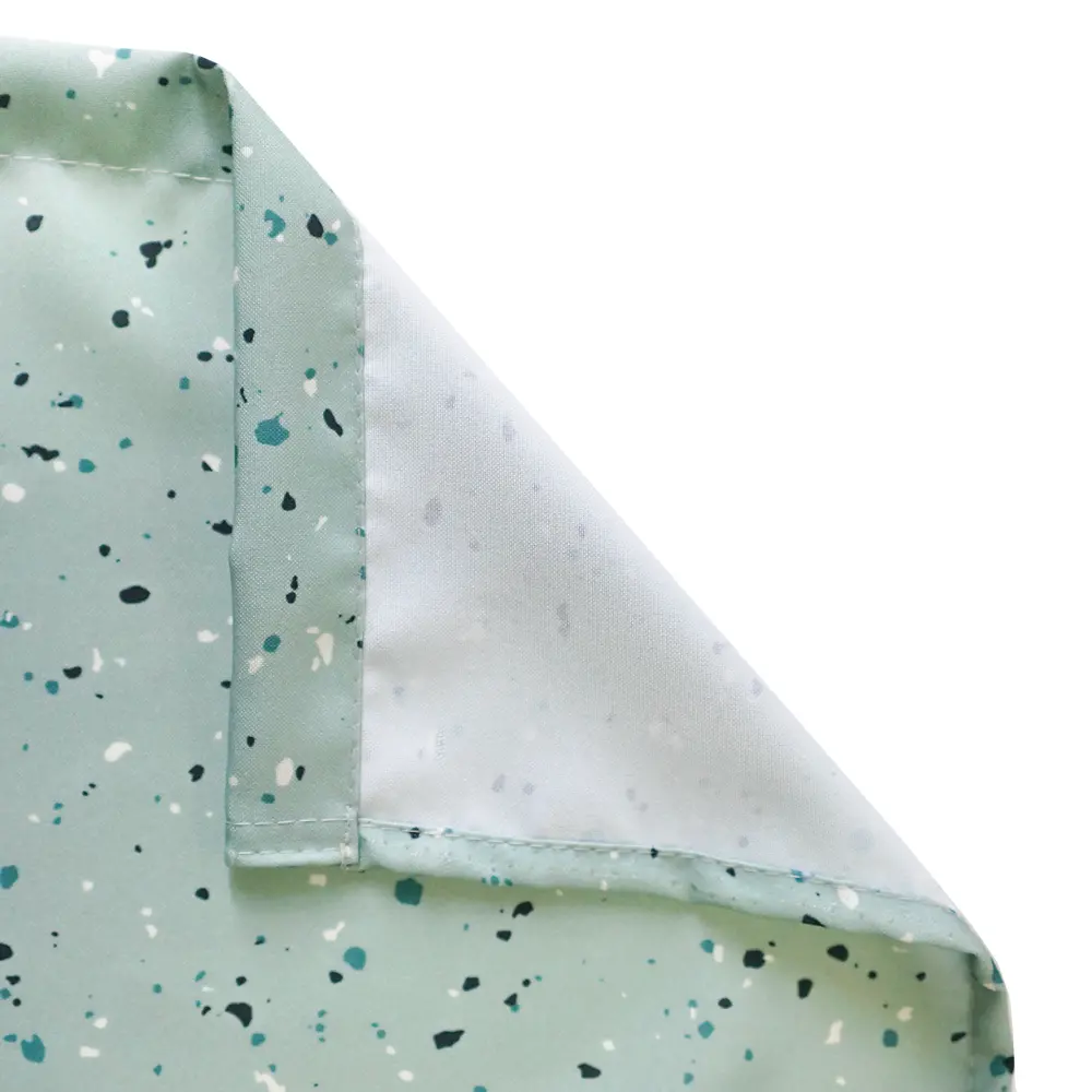 WITERRA Штора на ленте «Камни» — элегантность неоклассики в голубых тонах 89231445 STLM-1530670 - Вид №3