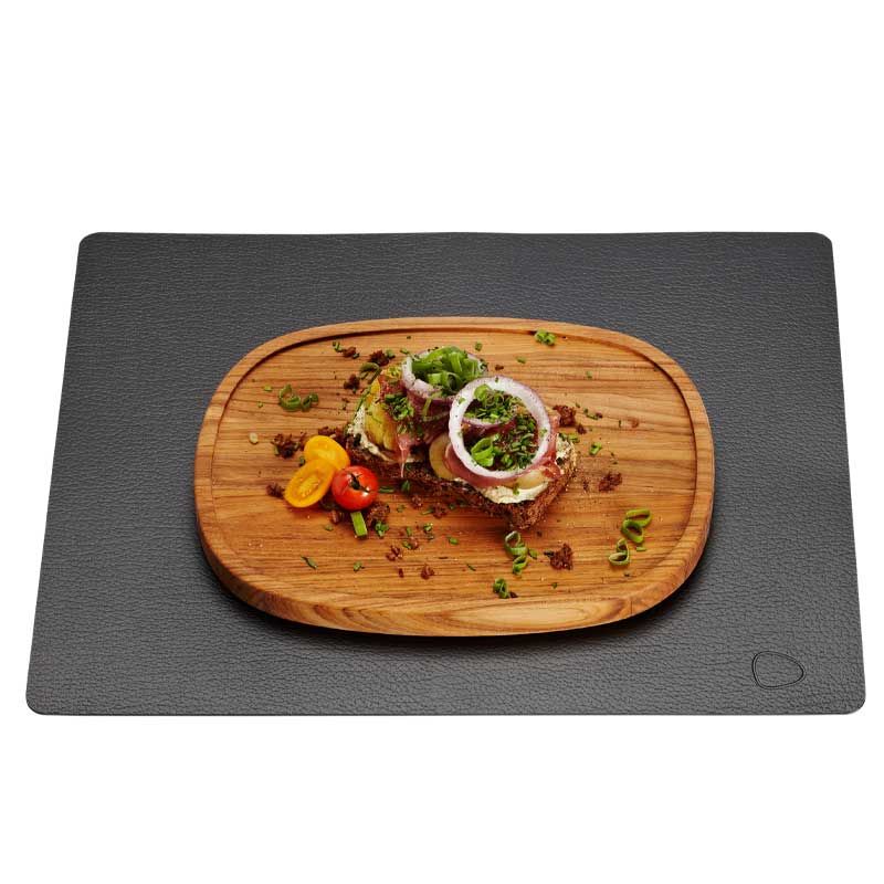 98402 BULL black подстановочная салфетка прямоугольная 35x45 см, толщина 2мм;LIND DNA - Вид №2