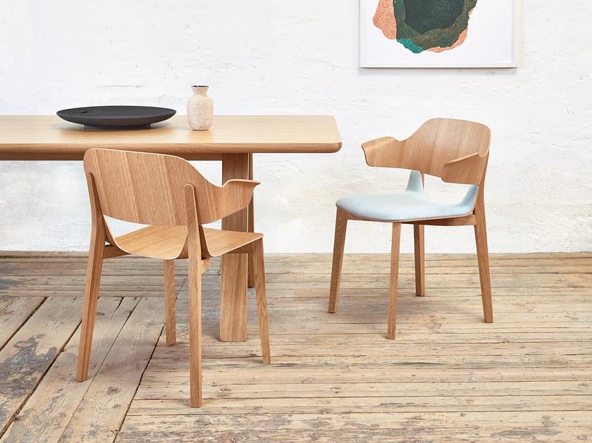 TON Деревянный стул с подлокотниками Leaf 321 437 - Вид №8