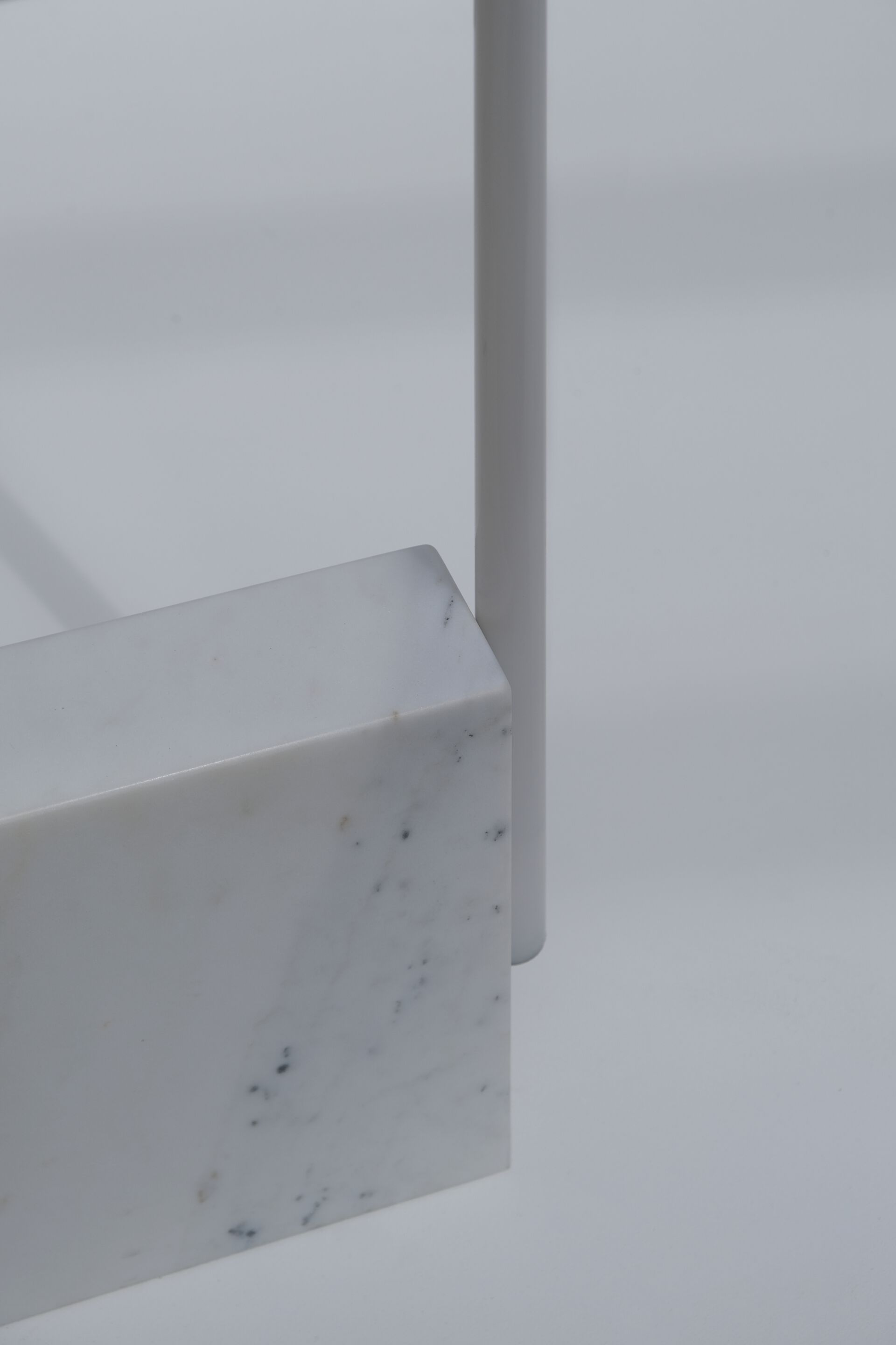 Светодиодный торшер из боросиликатного стекла и каррарского мрамора Michael Anastassiades RELAY 1 ARCH-00013350 - Вид №1