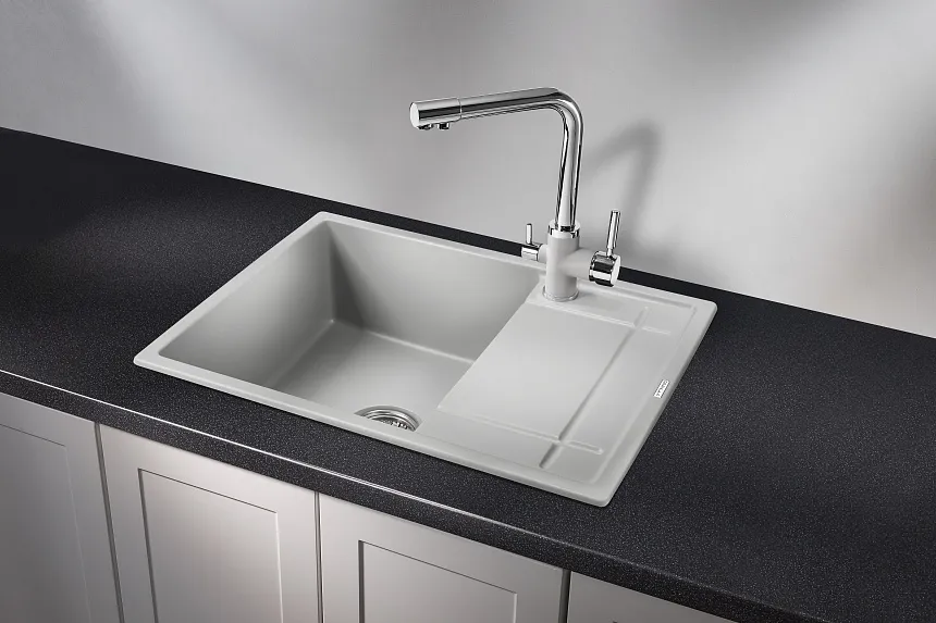 6501, СЛАНЕЦ, кухонная мойка, кварц GRANULA 6501-ST12