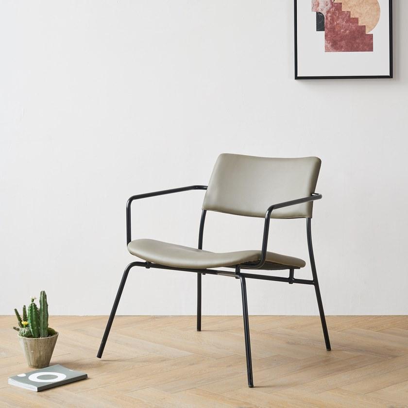 Grado Design Кожаное кресло с подлокотниками Stilo Stl-ch-03 - Вид №1