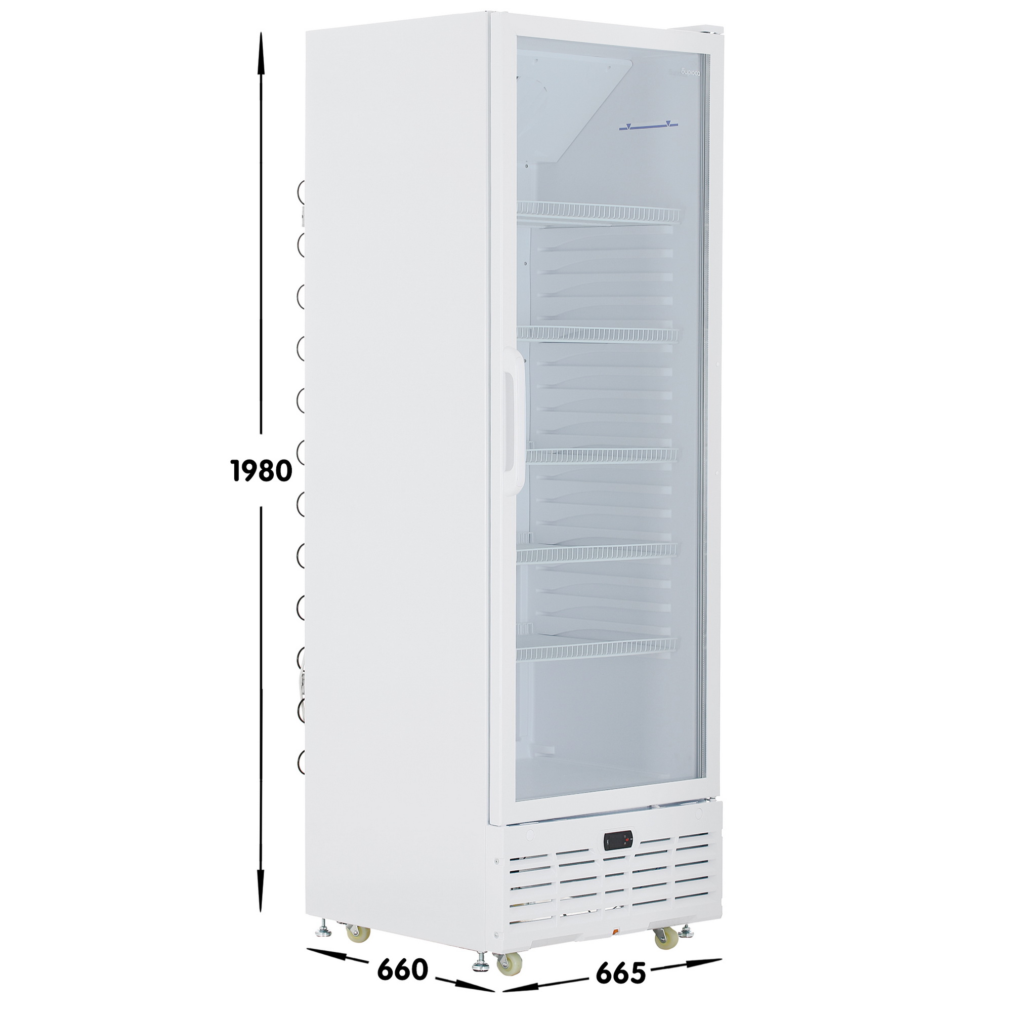 5327324 Холодильная витрина   Бирюса 461RDN белый STDN-0017542 - Вид №6