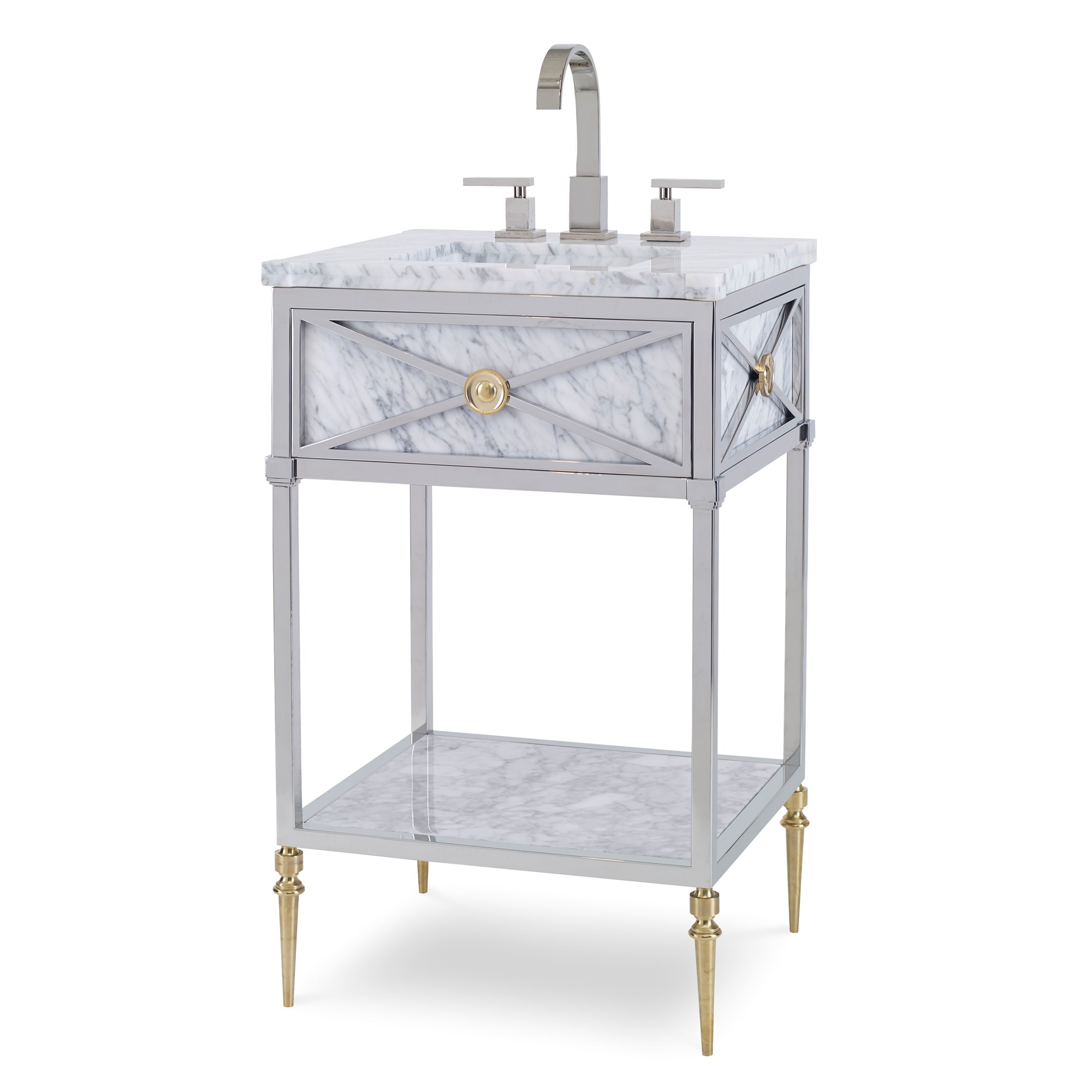 Тумбочка, Petite (до 33,5) 68001-110-301 Napoleon Petite Sink Chest Ambella  - Вид №1