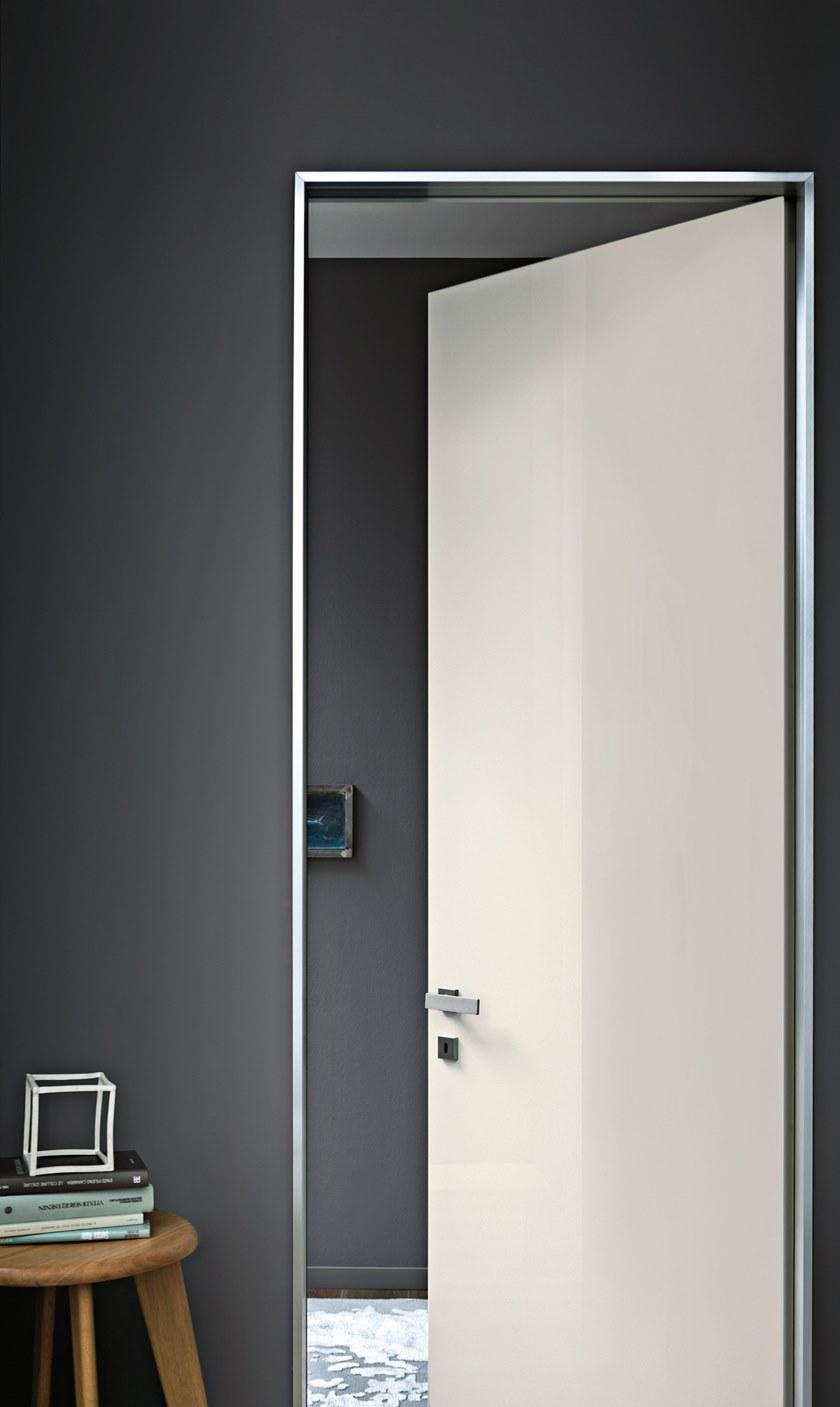 Lualdi Распашная дверь из алюминия и стекла со скрытыми петлями Architectural Santreyd sun-id-1483199 - Вид №3