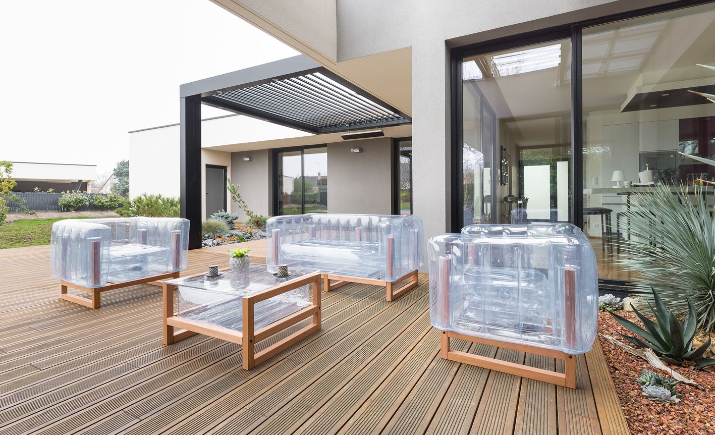 MOJOW YOMI WOOD кресло Прозрачный FYCB01TR - Вид №2