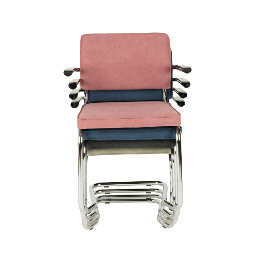 Кресло Ridge Kink Vintage серое Zuiver 1200074 - Вид №7