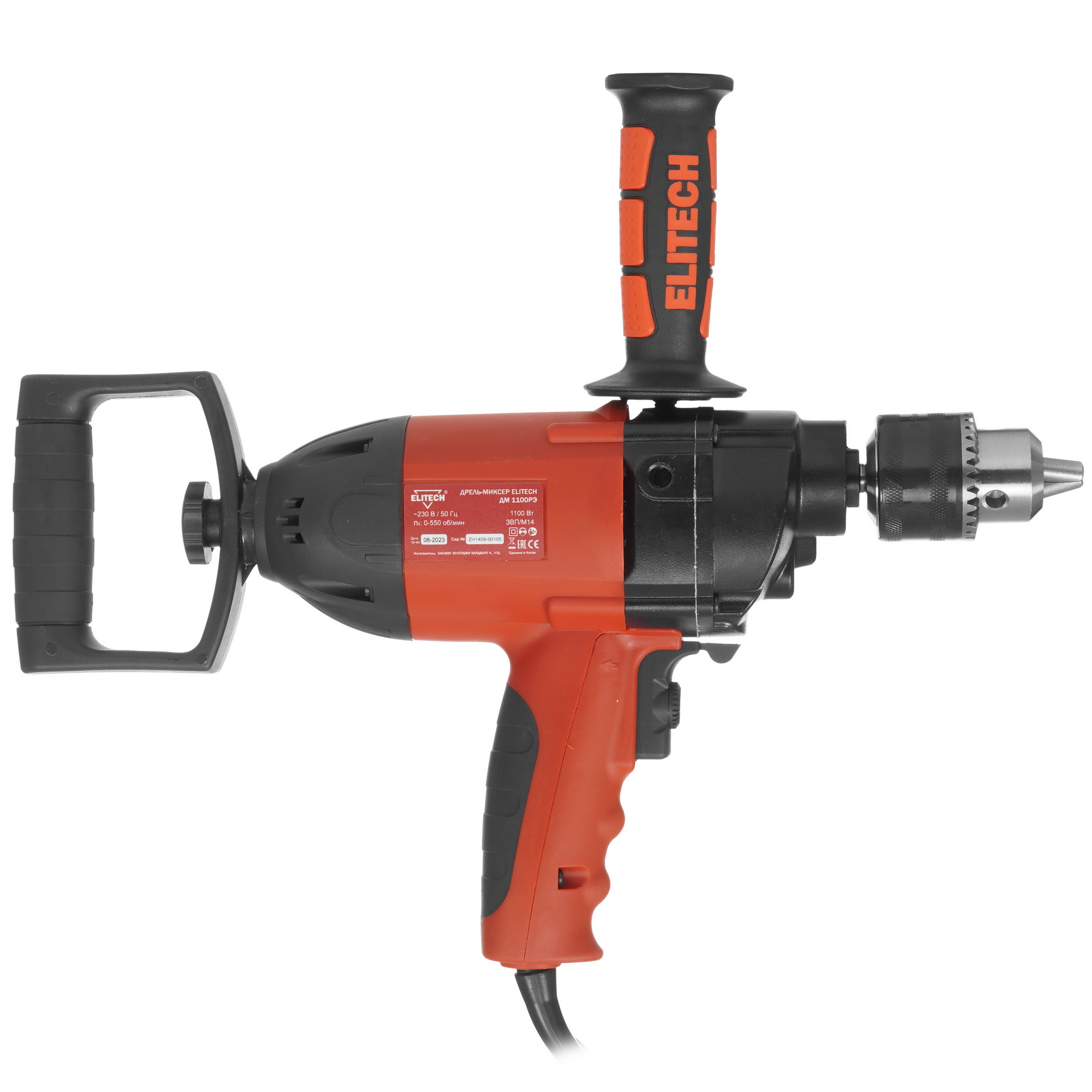 Дрель-миксер ELITECH ДМ 1100РЭ 8165157 STDN-0076393 - Вид №1