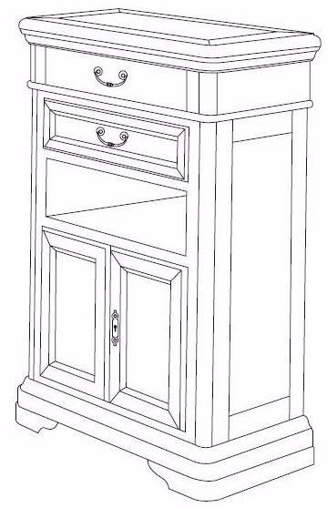 Arvestyle Прихожая на первом этаже из массива дерева Giotto Ks-e212 - Вид №2