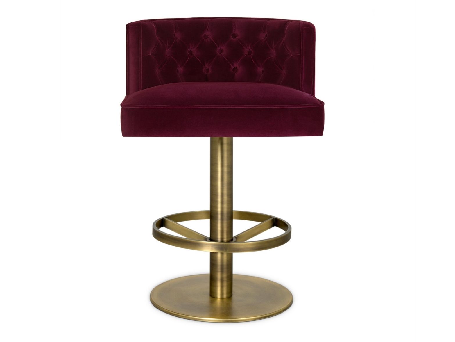 Бархатный стул с высокой спинкой Brabbu Бурбон ARCH-00012813 - Вид №1