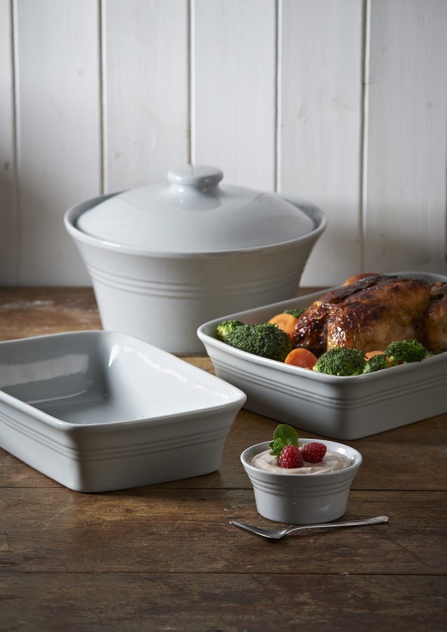 2001.501 Блюдо для запекания classic kitchen, 21х32 см, серое Mason Cash  - Вид №2