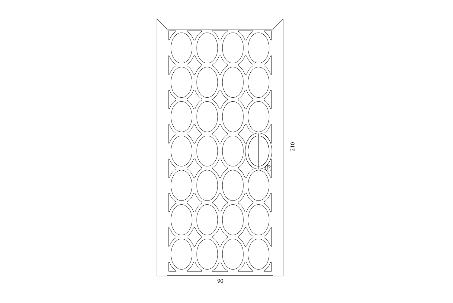 Sequoia/Seven Stars Дверь Visionnaire  - Вид №6