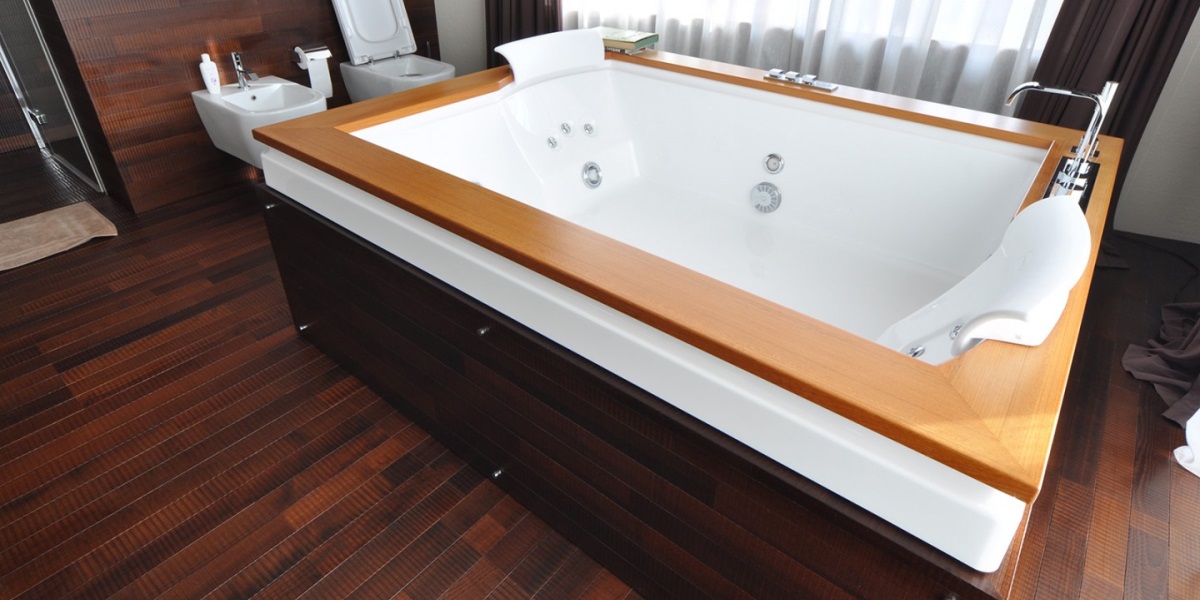 Ванна встроенная с гидромассажем "BASE" Aura Plus 9H43-334 Jacuzzi 9H43334 - Вид №3