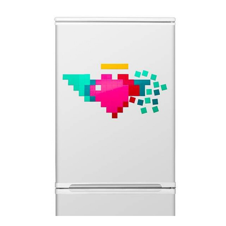 Mel19-15 Мозаика магнитная moza "сердце с крыльями", 84 элемента Melompo  - Вид №1